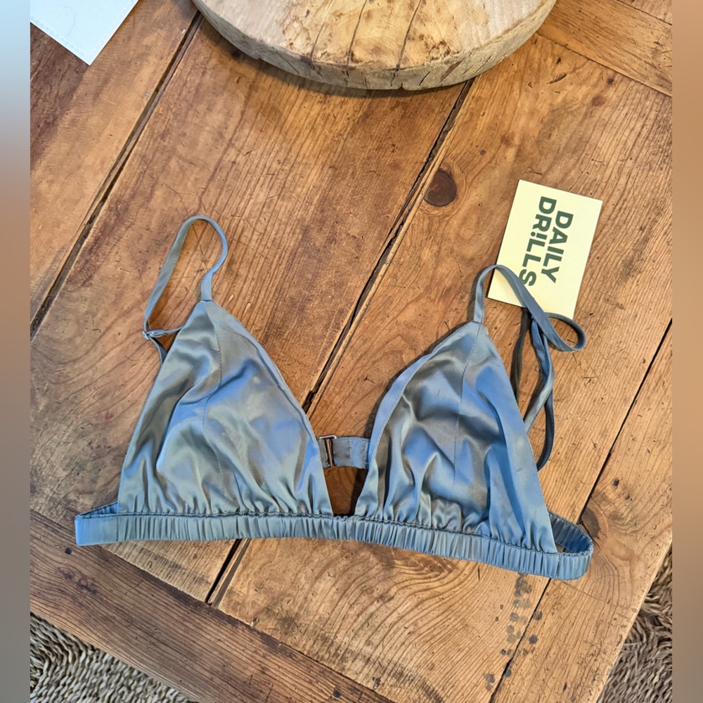 Daily Drills Silky Bra in Lagoon
